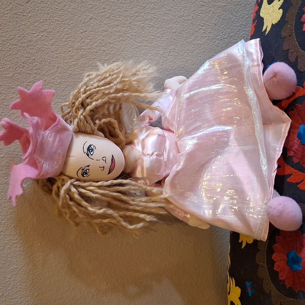 Vintage The Wizard Of Oz Glinda The Good Witch Nanco Sugar Loaf Doll 2005